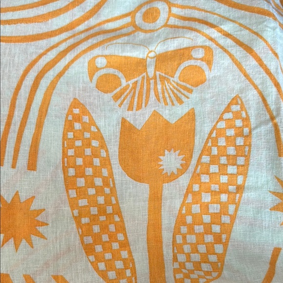 Anisa Makhoul exclusively for Anthropologie. Wide leg linen pant. - Picture 6 of 6